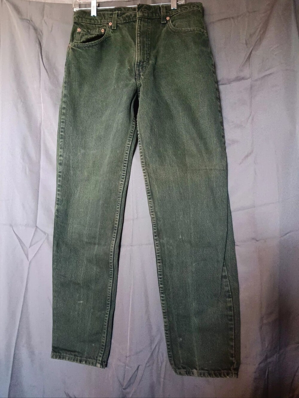 Levi's Men's Forest Green Straight Jeans